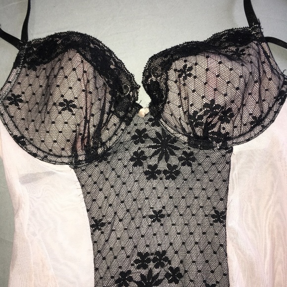 Pink and Black lingerie size L - Picture 3 of 6
